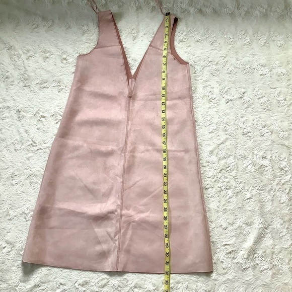 ZARA Suede Effect Dress - Picture 5 of 8